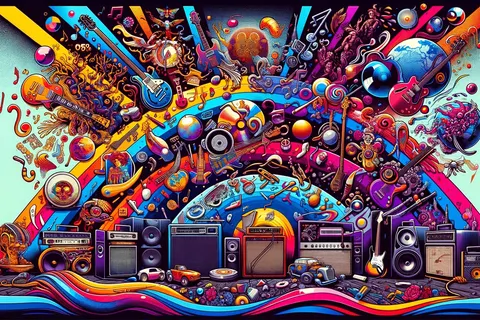 Muzikale tijdmachine: welke muziekstijlen hebben we voorbij zien komen?