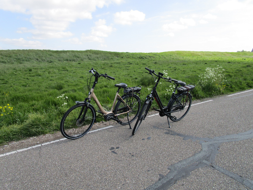 Heerlijk fietsen op een e-bike