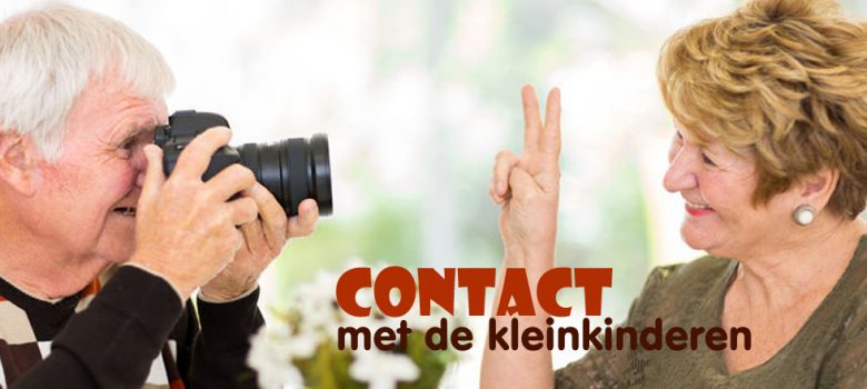 Contact houden met de kleinkinderen