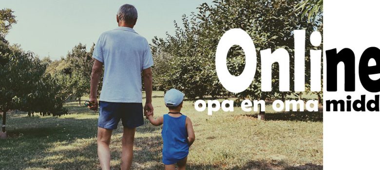 Online opa en oma middag