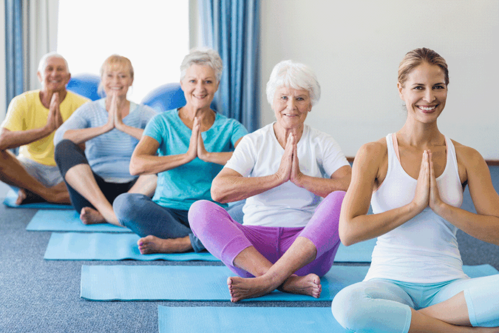 Yoga ademhalingstechnieken voor 50 plussers