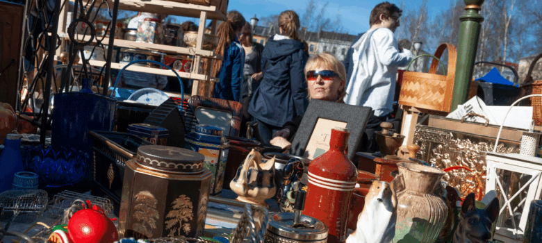 Een bezoek aan de vlooienmarkt