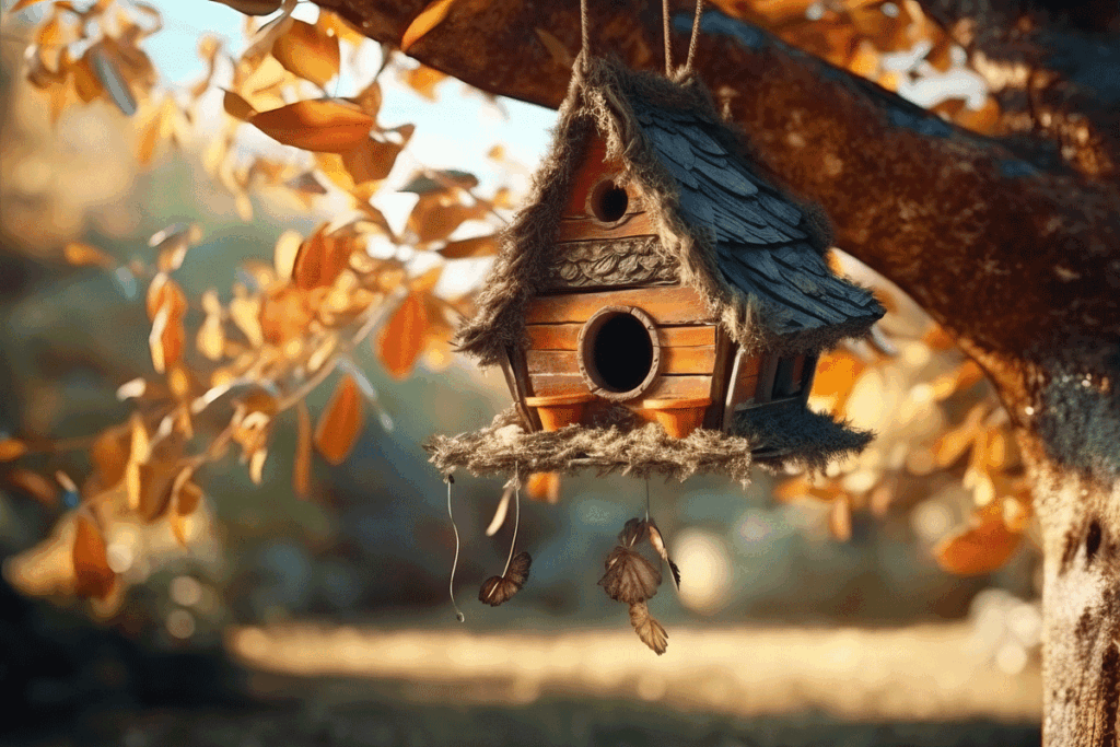 Herfst? Tijd om het vogelhuisje schoon te maken!